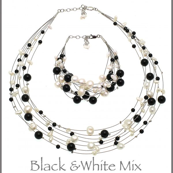 F77 Black Onyx & White Pearl Mix-0