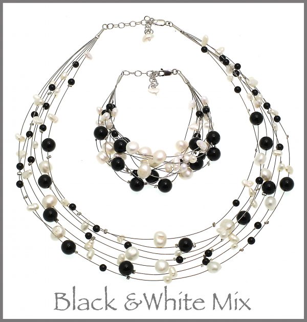 F77 Black Onyx & White Pearl Mix-0