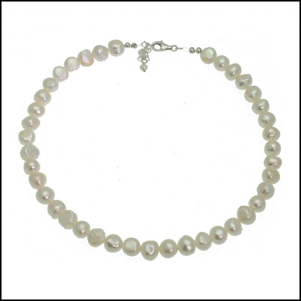 0161 White Pearl Necklace-0