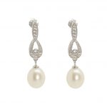 Lido Necklace - C53 - Pearl & CZ Necklace-2299