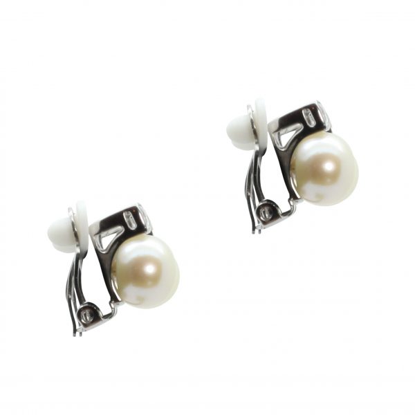 Lido Pearl P24E - Pearl Clip On Earrings-2341