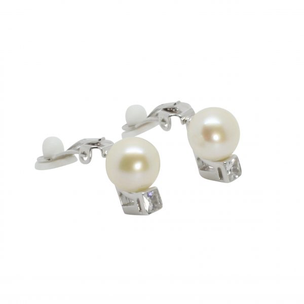 Lido Pearl P24E - Pearl Clip On Earrings-2342