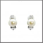 Lido Pearl P24E - Pearl Clip On Earrings-0