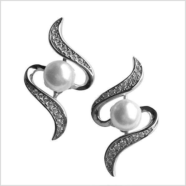 Lido Pearls Earrings - T118E-0