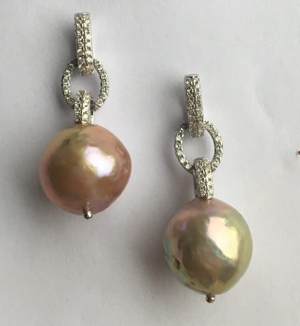 Lido Pearls Earrings - T148E Edison Pearls-2383