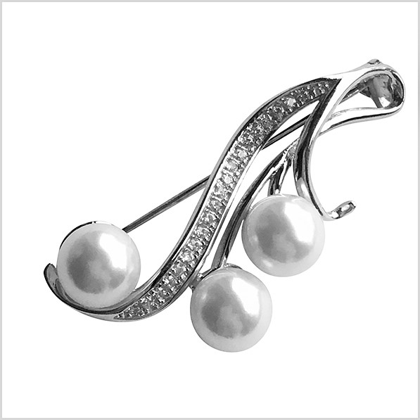 Lido Pearls Brooch - T152BR-0